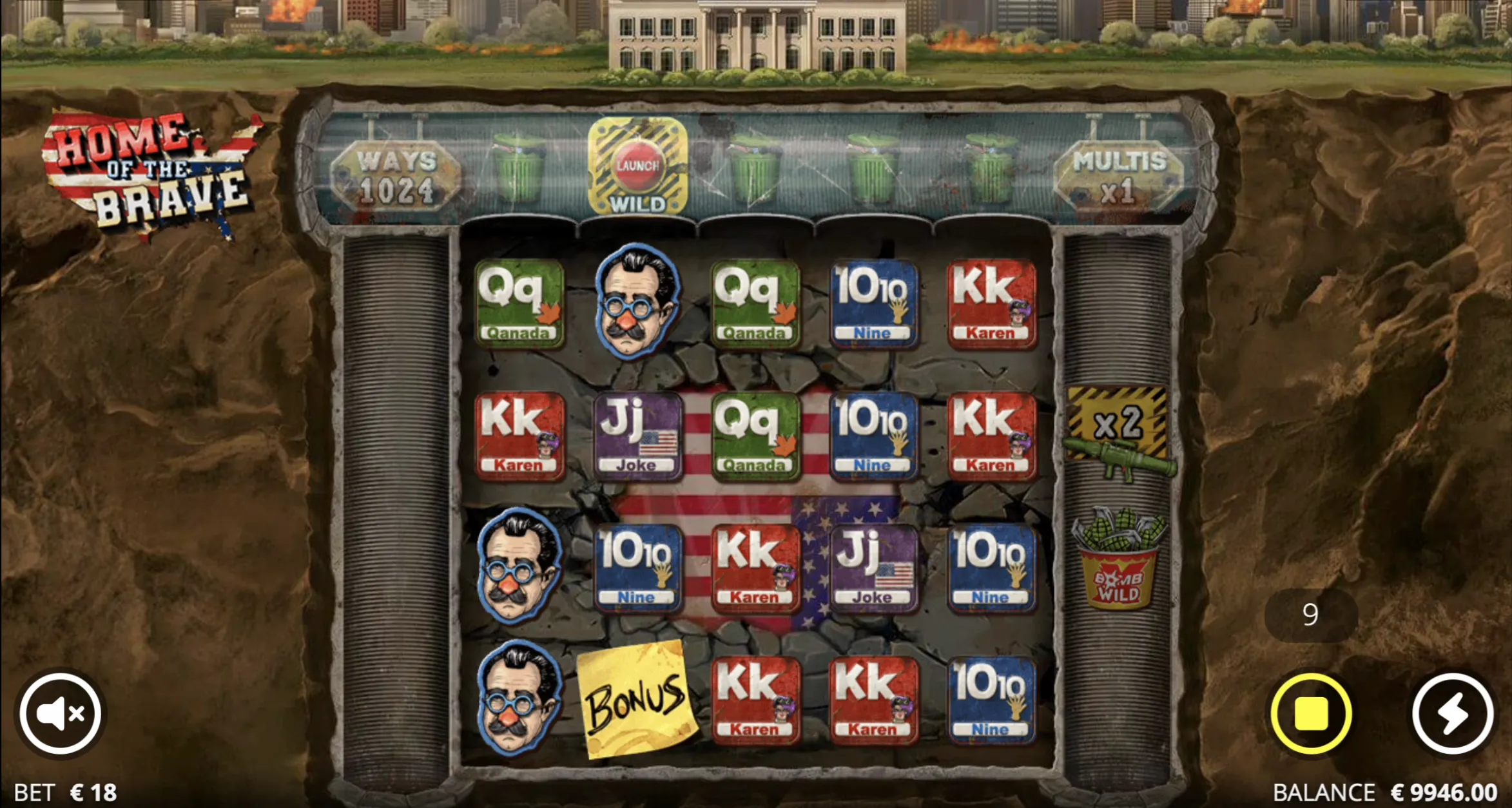 Home of the Brave Slot